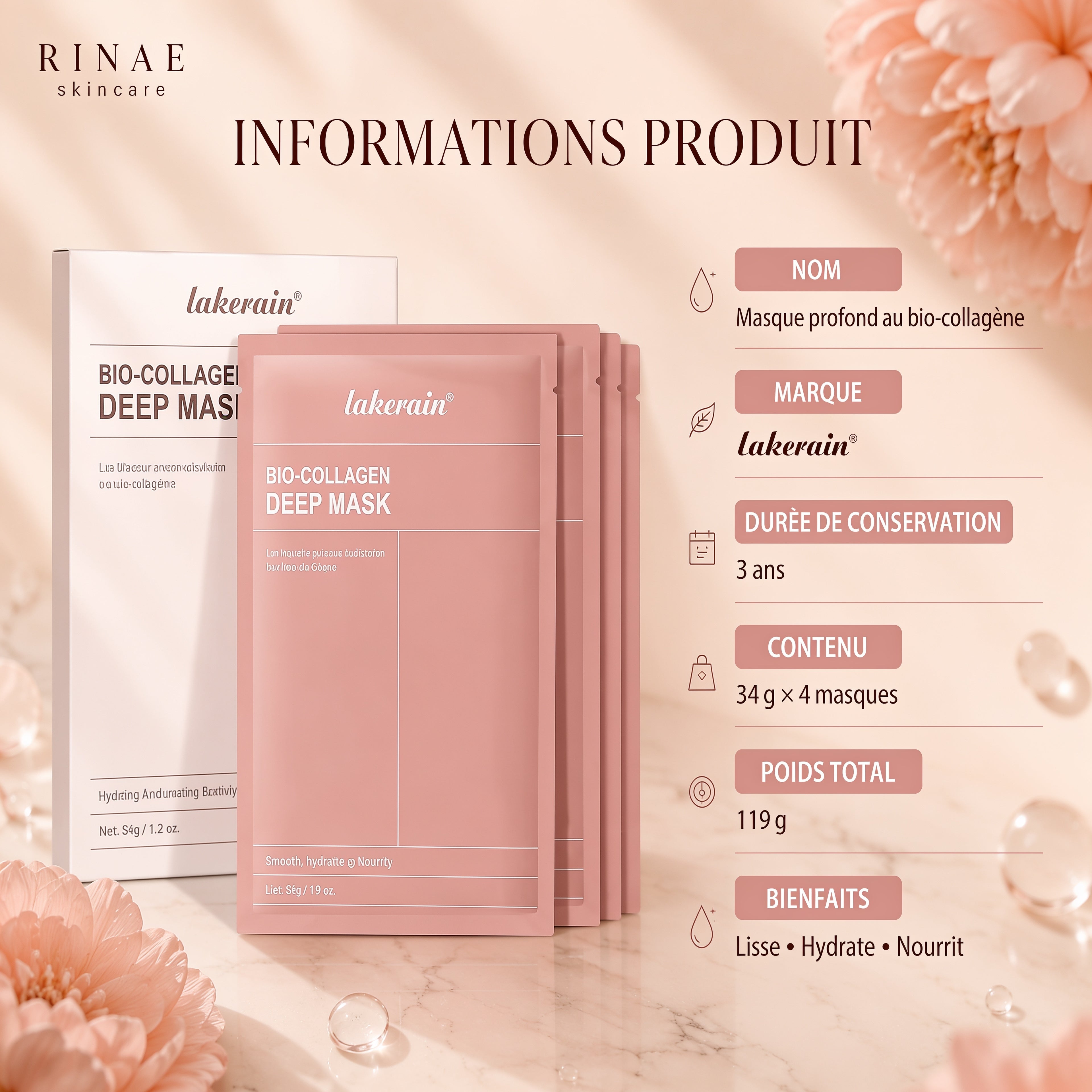 Masque Hydrogel RINAE™